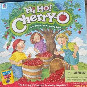 Vintage Hi-Ho Cherry-O Milton Bradley Kid's Game COMPLETE HI HO CHERRY O Y2K